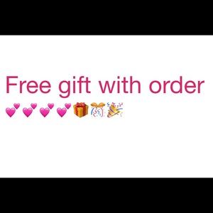 Free gift with a purchase of your choice!🛍🎁🎉